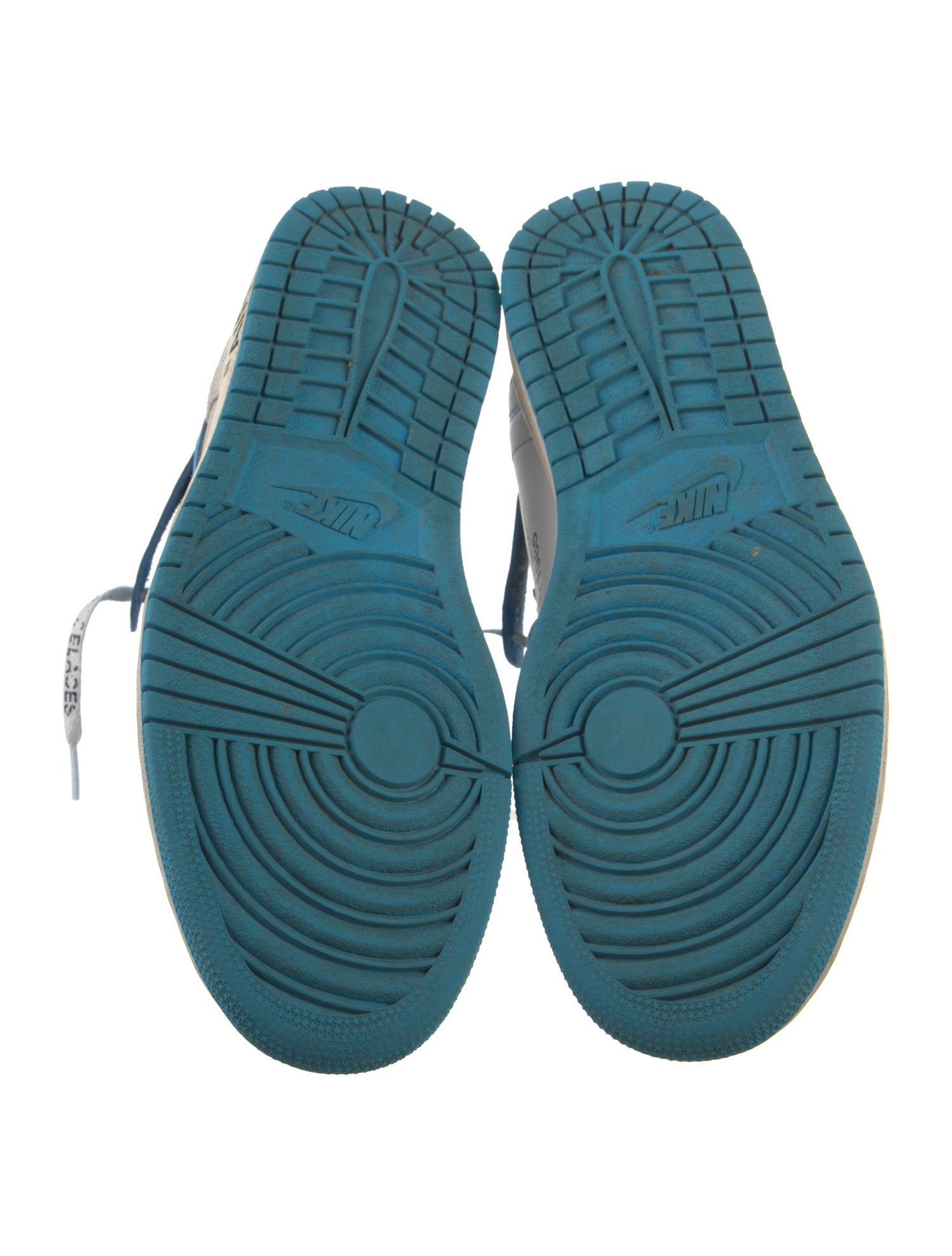 Off-White x Jordan 1 Retro High 'University Blue' Sneakers